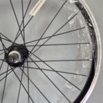 Колесо заднее 20", V-brake, под трещотку