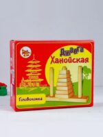 Игра настольная Башня "Джанга Ханойская"