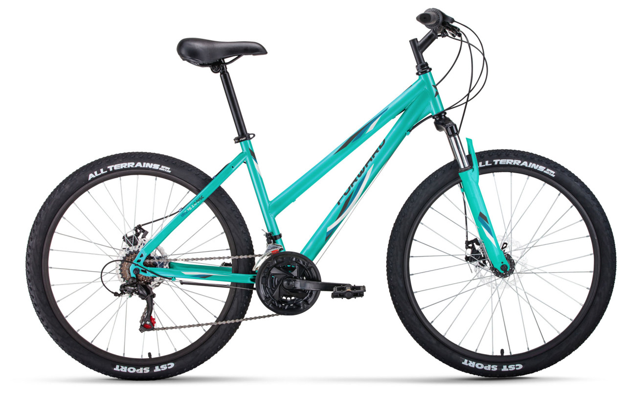 ирис26 Велосипед FORWARD IRIS 26" 2.0 D 18 ск. (белый) — изображение 1