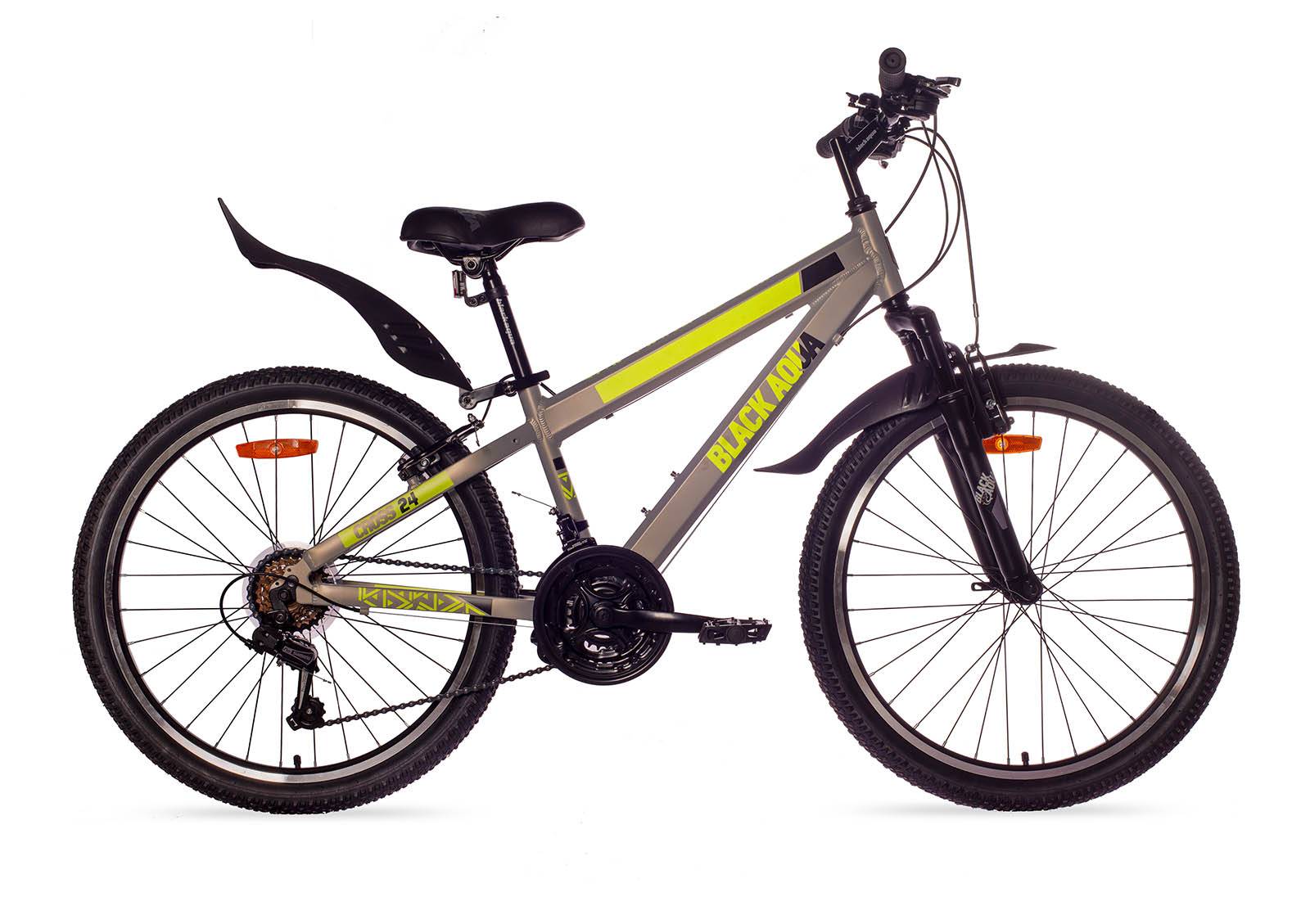 кросс2481 Велосипед Black Aqua Cross 2481 V 24" 6 ск. (белый) — изображение 1