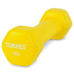 Гантель виниловая TORRES (1 шт.)