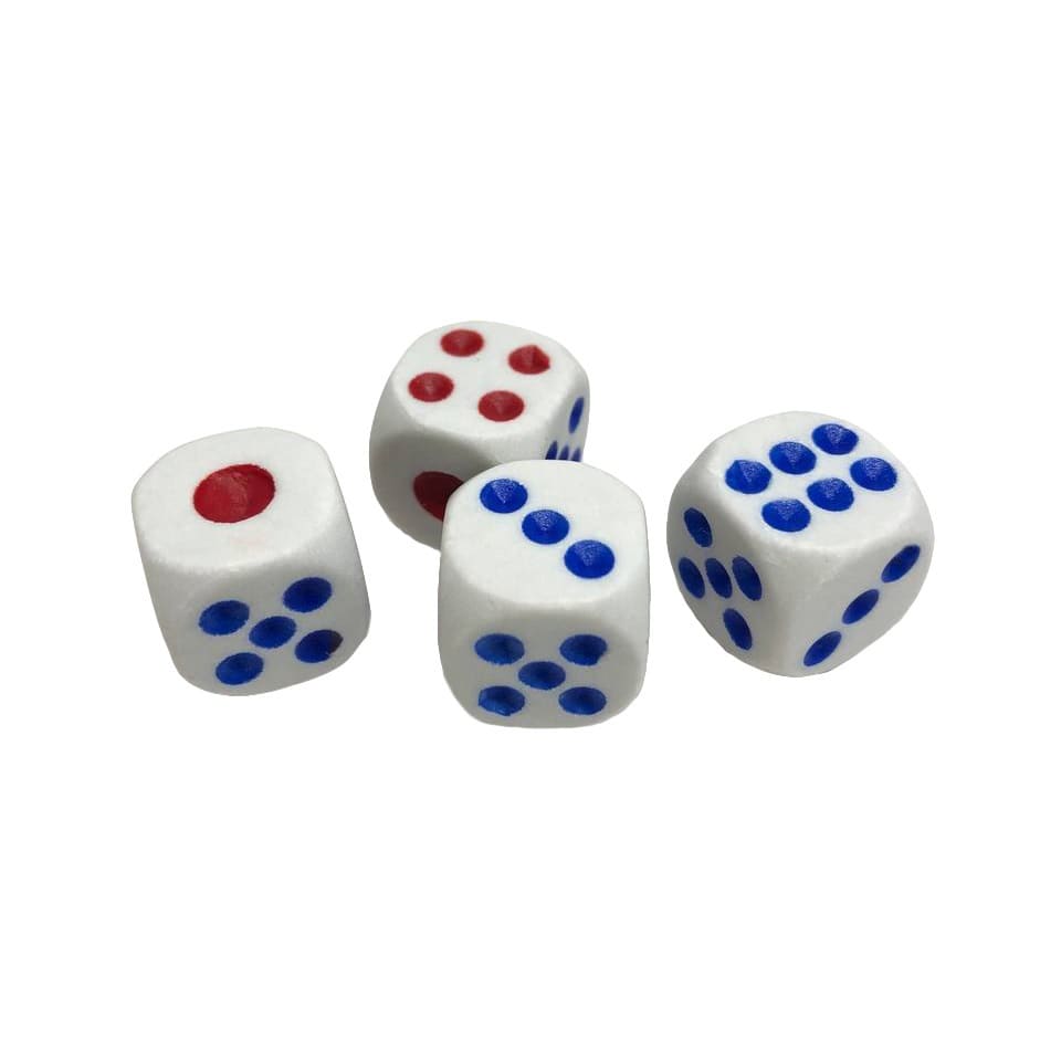 кости Кубик игральный 1,4*1,4 см. — изображение 1