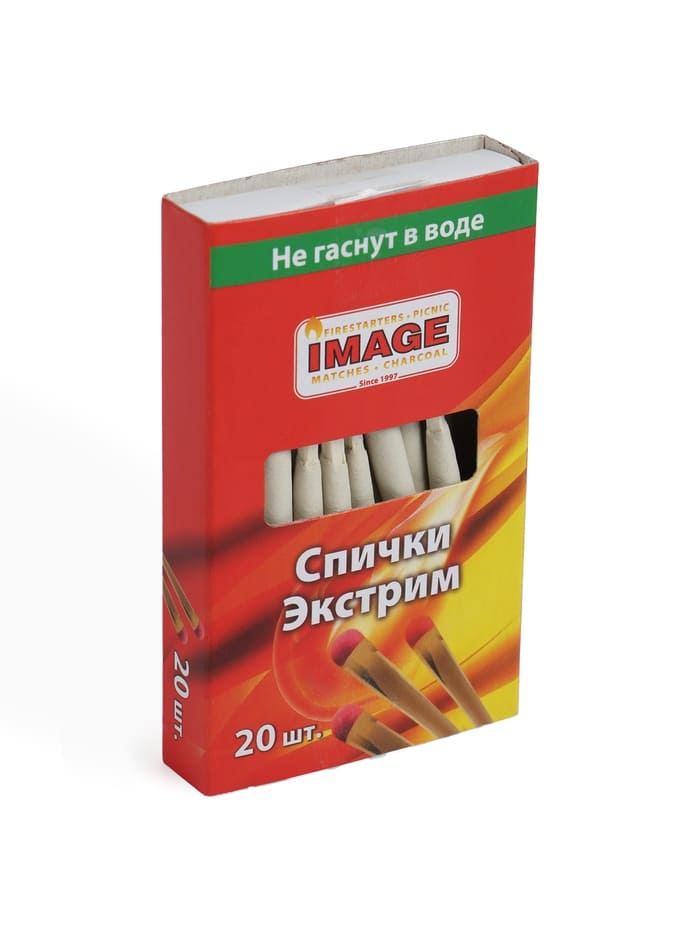 700 (3) (1) Спички охотничьи экстрим 20 шт. — изображение 1